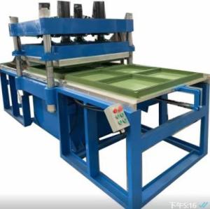 Quality Playground Tile Rubber Vulcanizing Press 1100x1100mm Rubber Tile Press wholesale