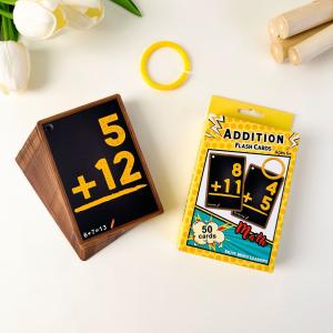 China Kids Families Math Counting Number Recognition Sorting Educational Playing Cards on sale