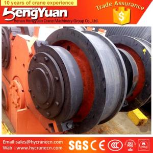Quality Electric double girder forged bridge travelling crane bridge wheels wholesale
