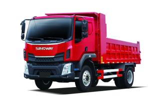 Quality SINOWAY Construction Dump Truck 180hp Rated Power ISO9001 Certification wholesale