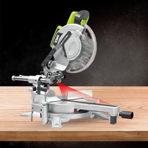 Quality 254x3.0x25.4mm 1800W Miter drop chop angle compound Woodworking Electric Saw，1800W powerful copper motor wholesale