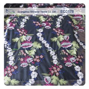 Quality Coast Multi - Color Floral Lace Fabric Cotton Lace Trim For Wedding Dress wholesale