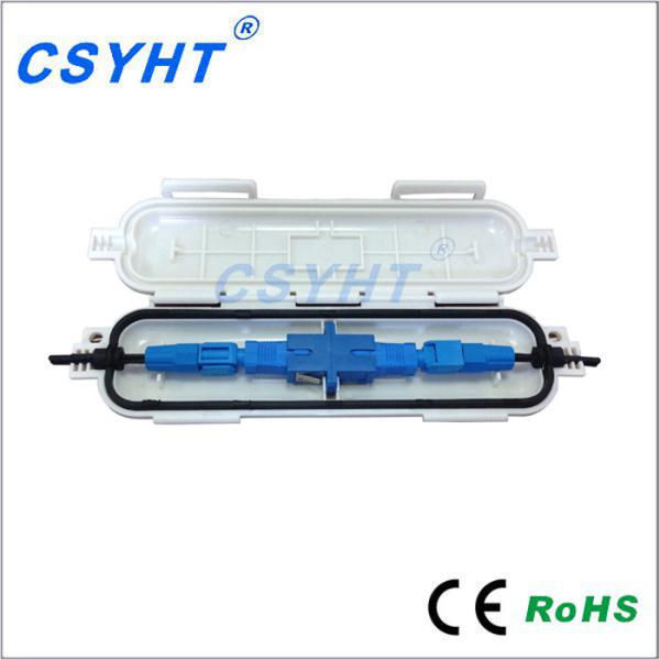 Heat Shrink Protection FTTH Fiber Optic Terminal Box , Drop Cable Splice
