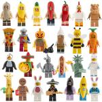 MOC city accessories compatible with legoinglys bunny suit guy mini figures