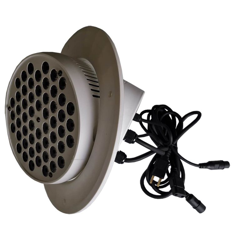 7 KG Stage Moving Head LED Par Light with Colorful Rainbow Effect and IP44 Rating