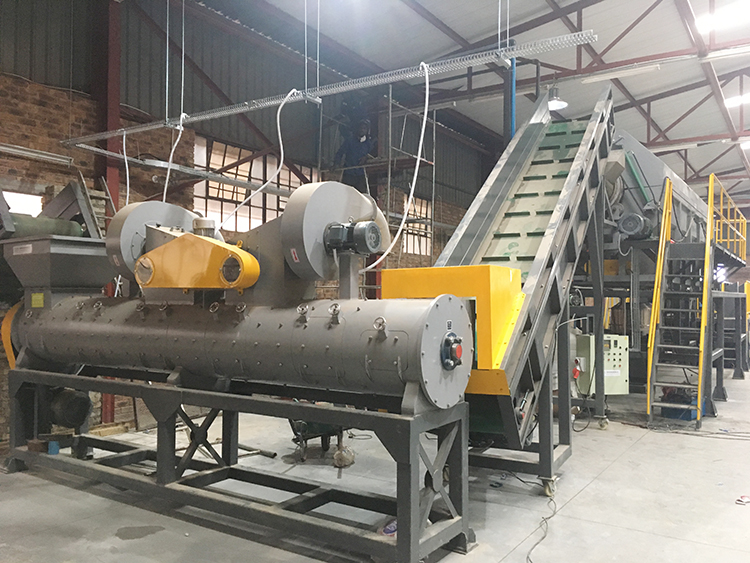 4kw PET Bottle Label Remover Machine 300-5000kg/H Label Stripping Machine
