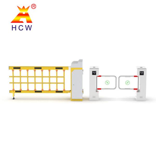 Radar Supermarket Entrance Turnstile Automatic Induction Two Way Pedestrian