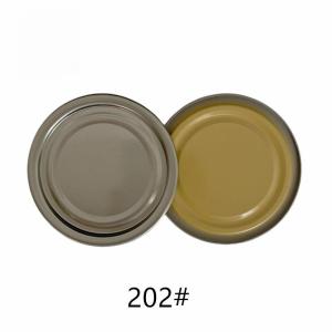 Quality OEM 200# 59mm Tinplate Food Can Cap Smooth Surface Tin Can Ends wholesale