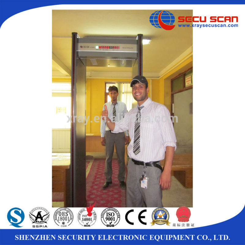 33 Zones Metal Detector Door By Wifi To Connect PC / Airport Door Frame Metal Detector