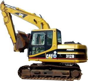 Quality Construction Digging Used 2015 Caterpillar Cat312 312D Excavator Shanghai Cat 312 C wholesale