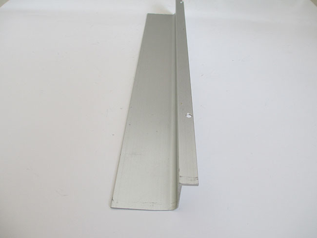 Silver Anodized CNC Profile Aluminium Custom Design For Television Frame