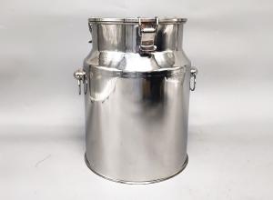 Quality 22cm*30cm 11 Litres Sealed Canister Set No magnetic Steel Milk Pot wholesale