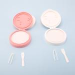 Round Plastic Packaging Jars With Spoon Tweezers 150ml -1000ml