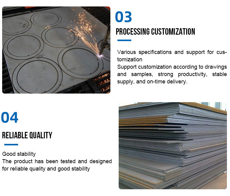 High Strength Resistant Hot Rolled Carbon Steel Plate 0.8-1.2mm