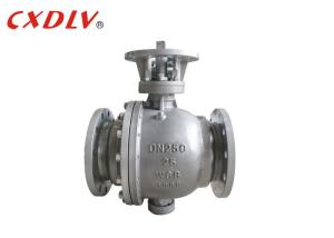 Quality LPG Gas Trunnion Mounted Ball Valve 900LB Side Entry Industrial wholesale