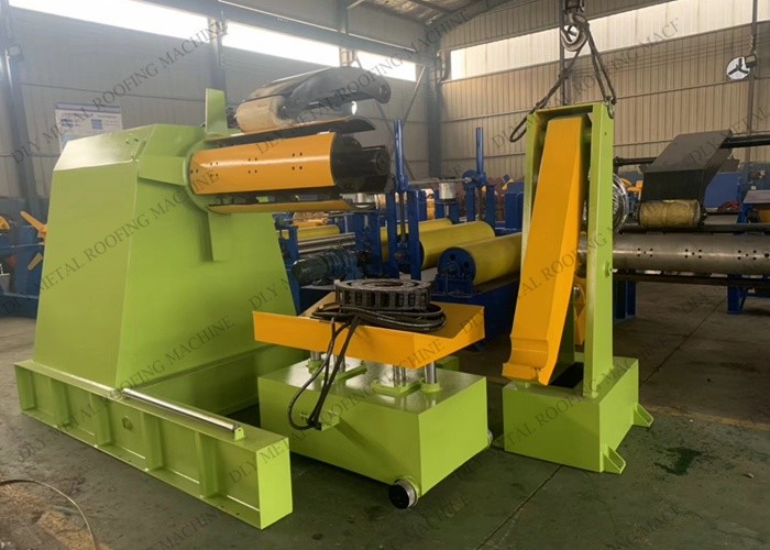 Inner Diameter 400mm-508mm Manual Uncoiler 5T Four Arms De Coiler Machine