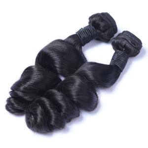 Quality 100% Unprocessed Raw Indonesian Bundles Cuticle Aligned Human Hair Loose Wave wholesale