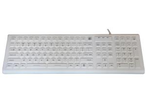 Quality Antimicrobial Waterproof Medical Keyboard 100mA With ON OFF Backlight wholesale