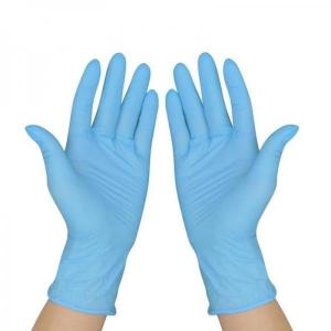 Quality CE FDA Disposable Medical Nitrile Gloves , 3 Mil Nitrile Disposable Gloves wholesale
