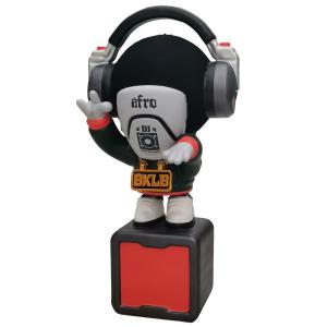 Quality Club Bar Decoration Large Fiberglass DJ Figure Sculpture wholesale