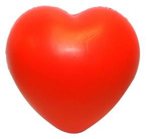Quality Colorful Personalized Stress Balls Promotional Heart Shape Stress Ball wholesale