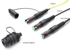 Quality 100M 200M 300M 500M 2C 4C SM Fiber Optic Cable Mobile Fiber Optic Universal Cable on Reel drum wholesale