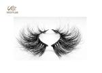 Fan Shaped Plastic Cotton Stalk 18MM 7D Volume Lashes