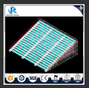 Quality Football Sports Stadium Bleachers , 850mm Alu Soldier Field Concert Seating wholesale