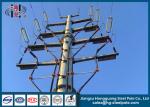 Anti - Corrosive NEA Standard Steel Transmission Pole 30ft Q345 500kg Design