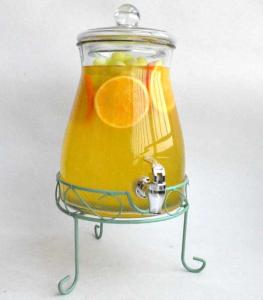 Quality glass juice / beverage dispensers wholesale
