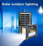 Outdoor Camping Mobile Charging 3W Solar Led Light Kits Solar Panel System Mini