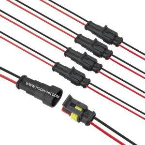 Quality 2 / 4pin Way Waterproof Automotive Cable Harness With Connectors wholesale
