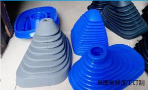 Quality Flexible Automatic Custom Gear Shift Knob Cover With Anti Abrasion / Embossed LOGO wholesale