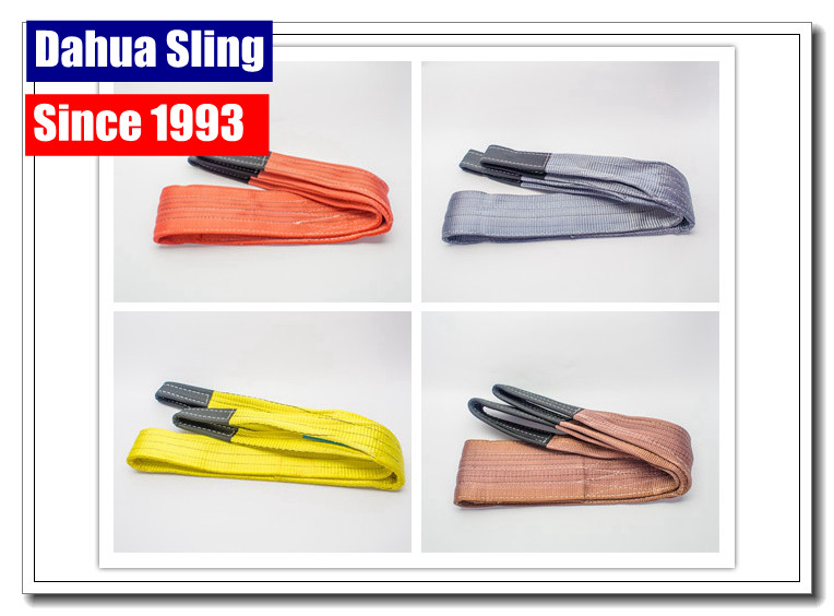 Personalized 2 Layer Flat Lifting Slings Soft For Heavy Business Recyclable