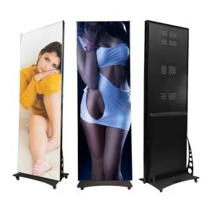 Quality P1.86 Poster LED Display A1 Illuminated Frame For Advertising Background Stage wholesale