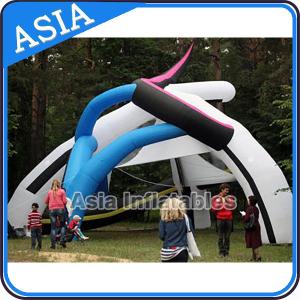 Quality Large Outdoor Portable Inflatable Tent Projection Air Dome Tent Price For Sale wholesale