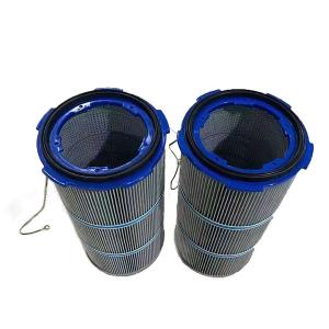 China Polyester Superfine Industrial Dust Collector Cartridge Filters 0.3um on sale