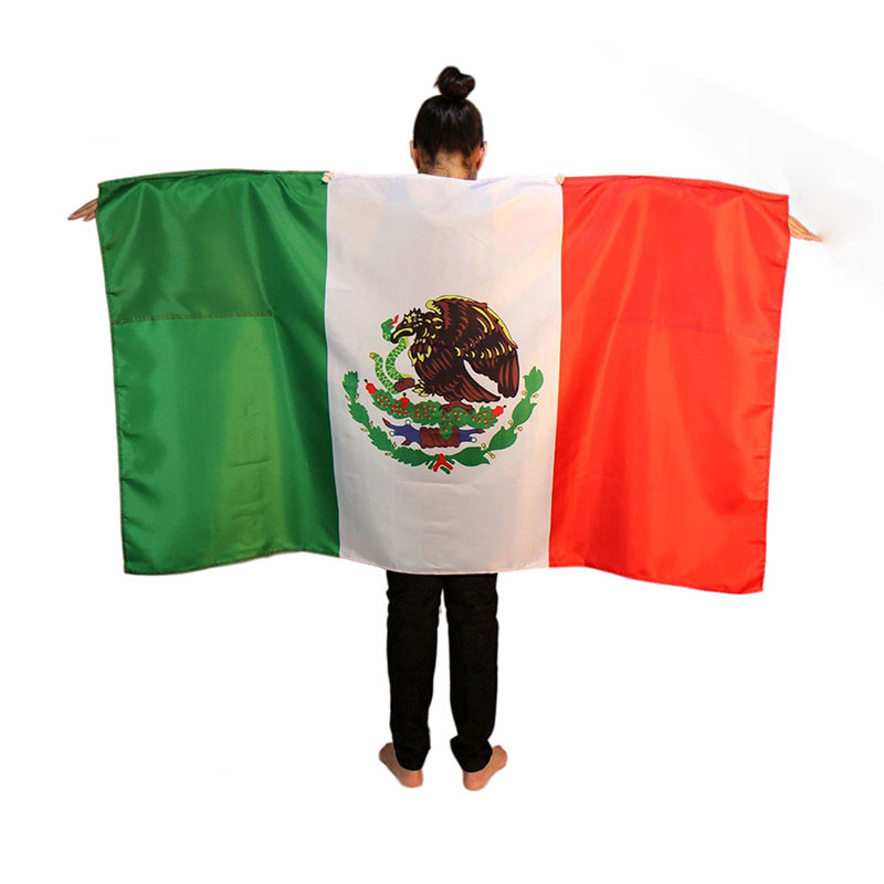 Promotional Custom Printing Country Body Flag 90x150cm Durable