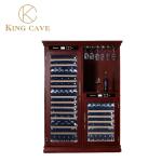 High End Wood Wine Cooler With Adjustable Temperature And Vacuum Insulation Door