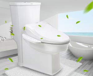 Quality Open Front Bathroom Toilet Bidet Electric Toilet Seat Cover 505 * 480 * 170mm wholesale