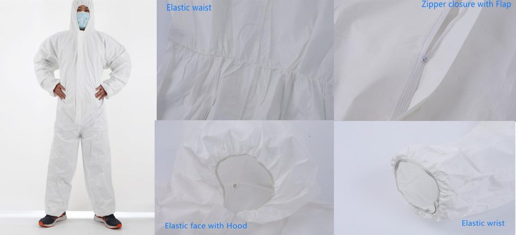 Breathable Waterproof Disposable Protective Clothing