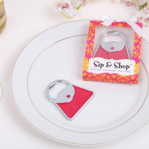 Quality Metal Materials Handbag Shape Bottle Opener wholesale