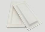 Sugarcane Rectangle Dinner 10"×5” Biodegradable Food Trays