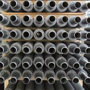 Quality Oval Carbon Steel Fin Tube with 16-40 Fins 1.2mm-2.77mm Height Black Painting Protection wholesale
