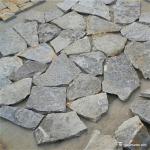 Random Loose Natural Stacked Stone Grey Color For Landscape Pavers / Wall