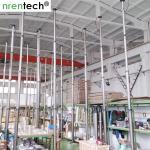 6m pneumatic telescopic mast for mobile light tower/ telescoping mast for
