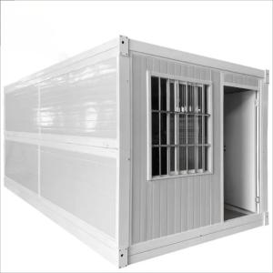 Quality Portable 20ft Foldable Prefab Container House with Toilet Modern Design Steel Luxury wholesale