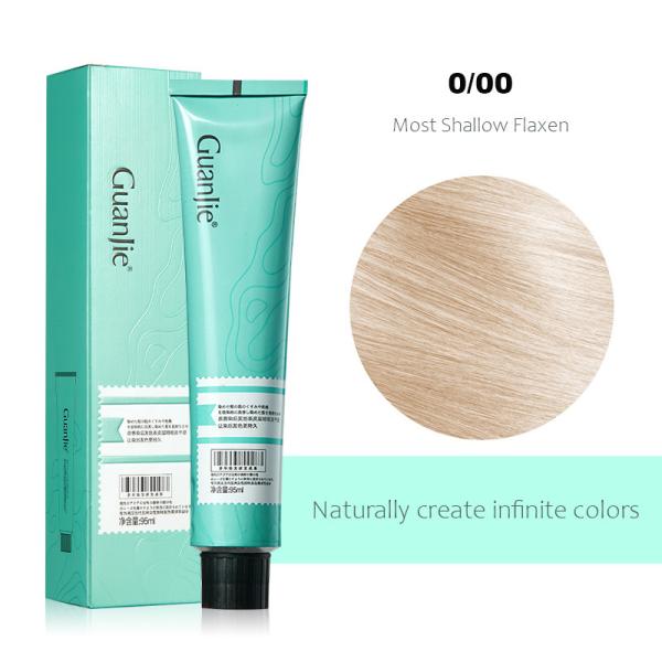 72 Colors Hair Color Cream Hair Dye Colour for Salon Beautiful and Natural