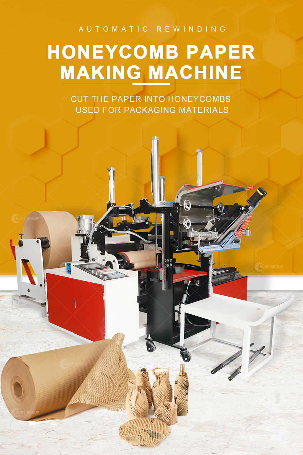 380V Automatic Paper Honeycomb Making Machine for Customized Honeycomb Production