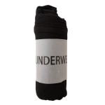 Black Slim Fit Boxers 95% Cotton 5% Spandex Breathable Underwear For Men